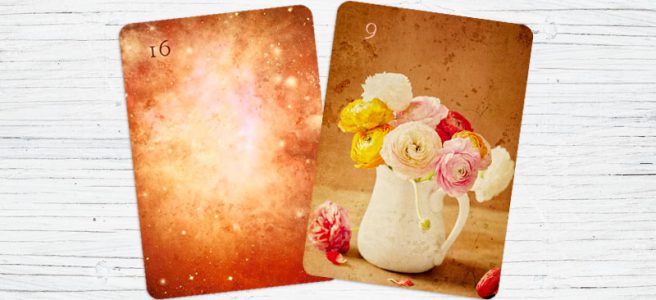 Blumen und Sterne Epic Light Lenormand