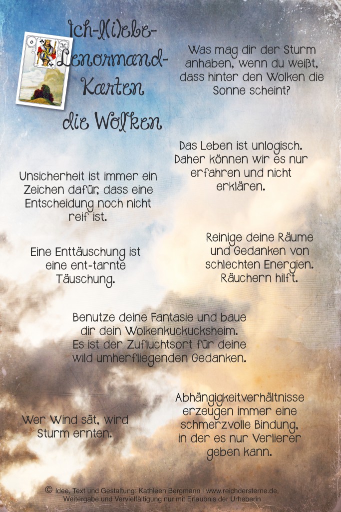 Ich l(i)ebe Lenormand Karten