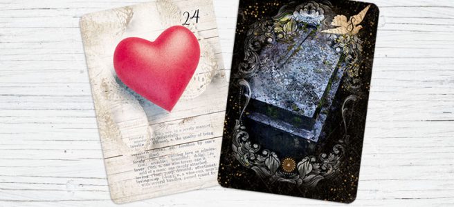 Herz und Sarg Kombination Lenormand