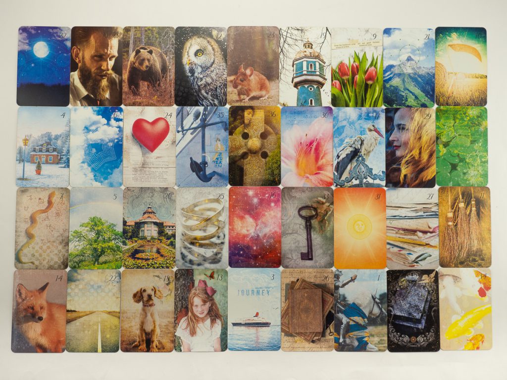 Große Tafel Lichtblick Lenormand
