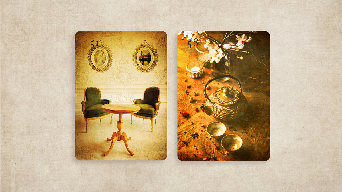 Bedeutung der Lenormand Zusatzkarten Tee & Salon Lenormand Blog von Kathleen Bergmann