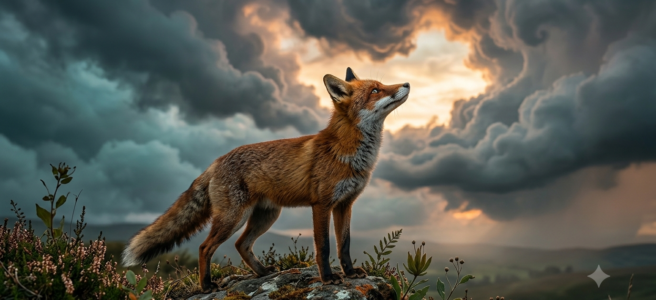 Fuchs und Wolken Lenormand Kombination: Betrug oder Versehen?